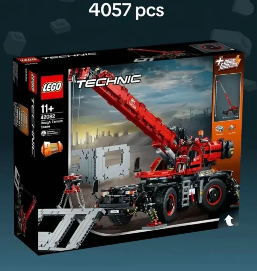 LEGO Technic Rough Terrain Crane 42082 Building Kit Gift Set - Image 8