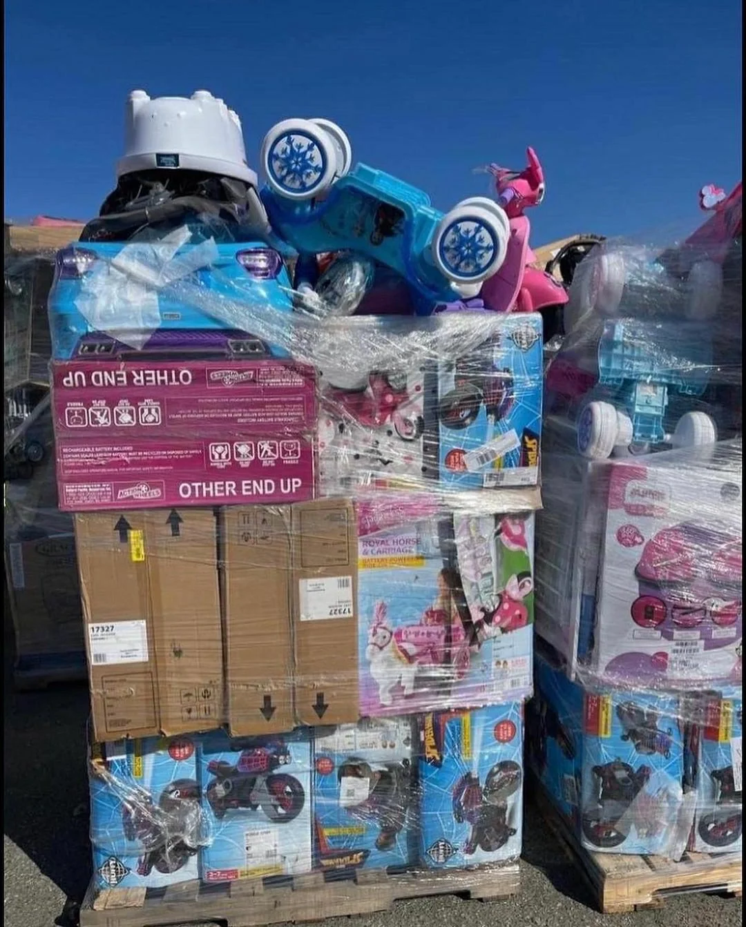 Toys pallets