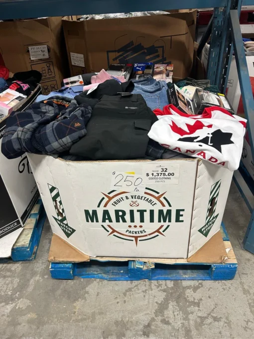 Mixed Brand Clothing Wholesale Pallets