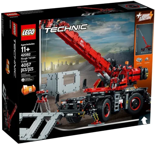 LEGO Technic Rough Terrain Crane 42082 Building Kit Gift Set