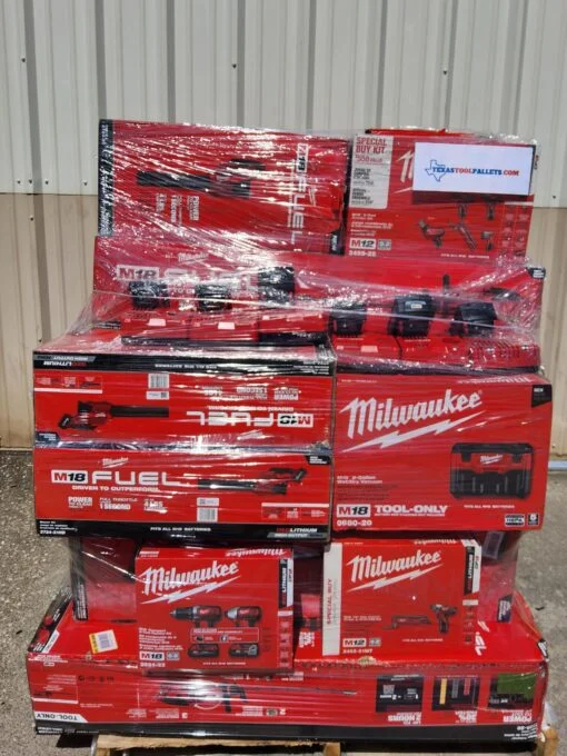 Milwaukee Power Tool Pallets