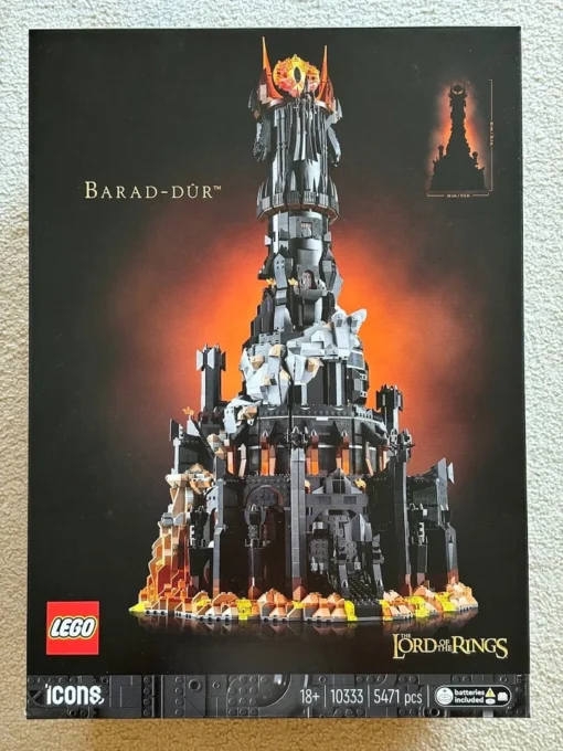 LEGO 10333 The Lord Of The Rings Barad-dur & 40693 Fell Beast Rare - Image 5